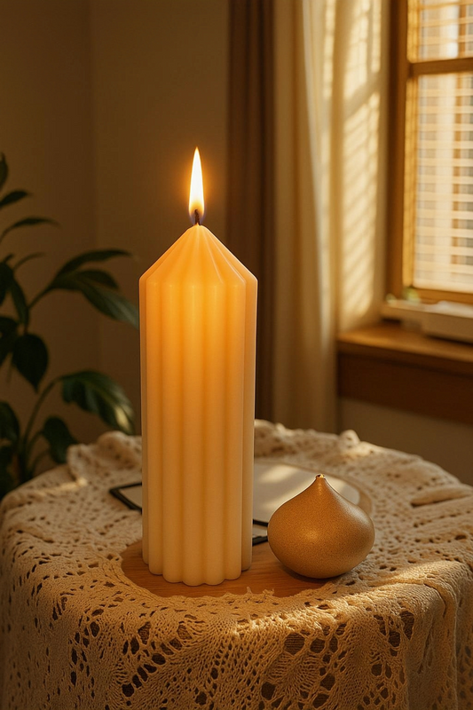 Pillar Texture Candle