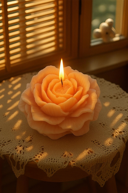 Blooming Peony Candle 1 pc